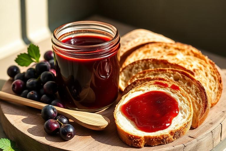 Aronia-Himbeer-Fruchtaufstrich – Aroniabeeren-Rezept