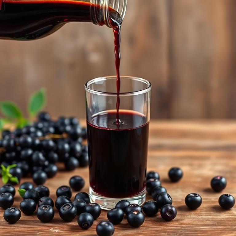 Aronia-Sirup für den Vorrat – Aroniabeeren-Rezept